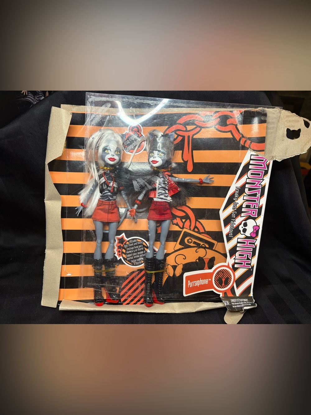 Monster High Meowlody & Purssephone Werecat Sister Pack
